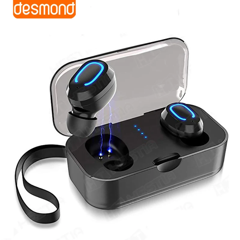 Мини TWS Bluetooth наушники 5 0 настоящие беспроводные супер бас Спортивная гарнитура