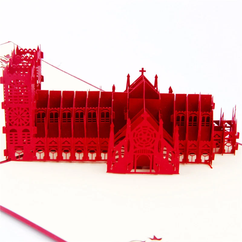  3D Laser Cut Handmade Carving Happy Birthday Paper Invitation Greeting Cards PostCard Birthday Part - 32791416184
