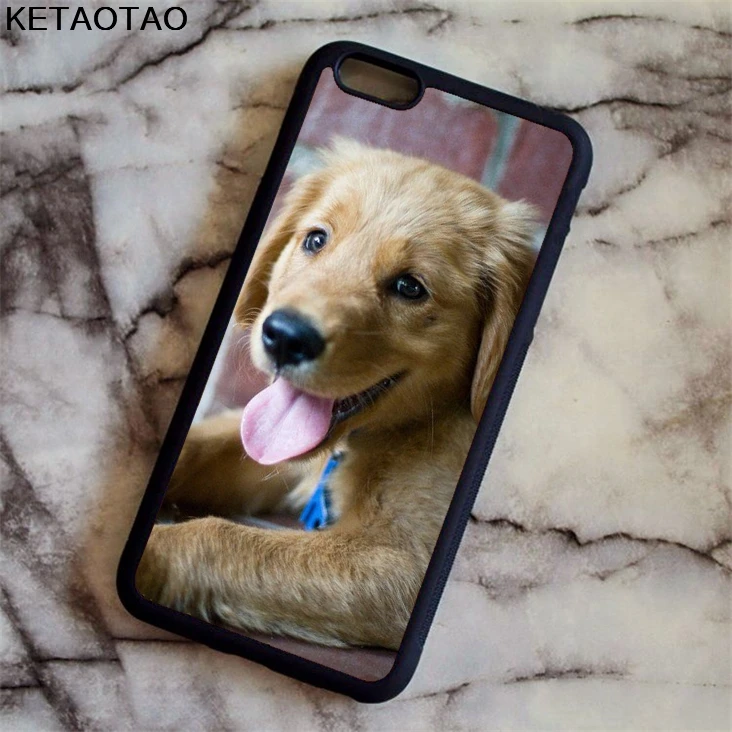 KETAOTAO милый питомец собака золотой ретривер чехол для телефона s iPhone 4S 5S 6 6S 7 8 X PLUS