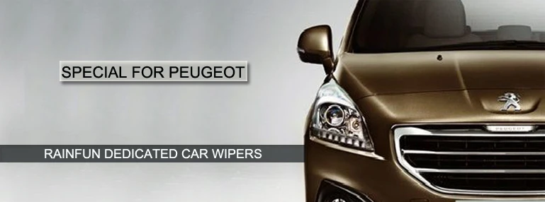 RAINFUN специальный автомобиль стеклоочистителя для PEUGEOT 4008(12-), 2"+ 21" автоматический стеклоочиститель с высоким качеством натурального каучука, 2 шт в партии