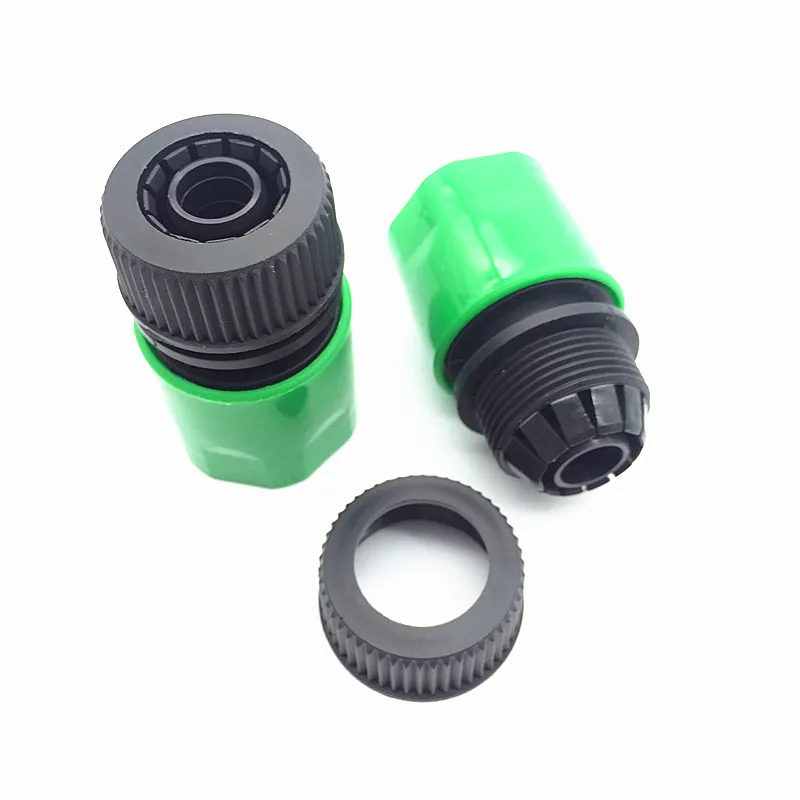 2 PCS 5/8 Inch Garden Water Connectors Irrigation Quick Connector For Diameter 16mm Hose garden hose connector hose connector garden quick coupling garden hose adapter garden water connector faucet quick connector