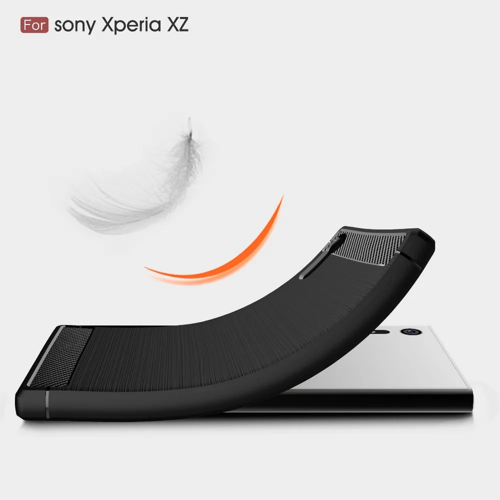 Nutbro la sFor coque Sony Xperia XZ F8332/Xperia XZs G8232 funda de silicona para estuche Fundas Sony Xperia XZ Dual F8332 caso 5,2\