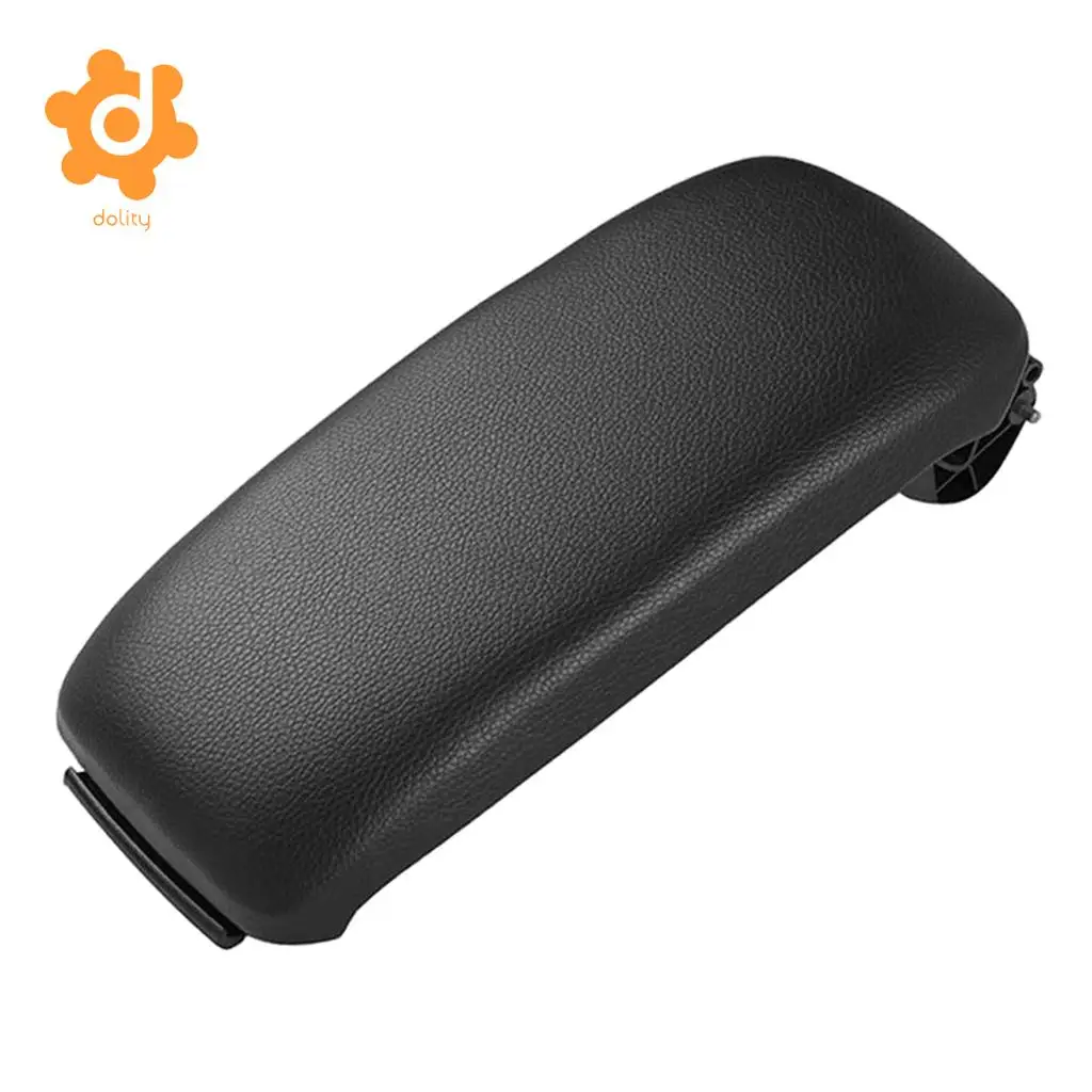 Car Armrest Lid Cover PU Leather Armrest Center Console Lid Cover For