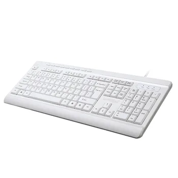 

OMESHIN Multimedia Waterproof Wired Mute Keyboard 104 Keys Wired Mechanical Keyboard Gaming Keyboard For Notebook PC 118A
