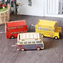 Креативная Автомобильная деревянная музыкальная шкатулка ручной работы