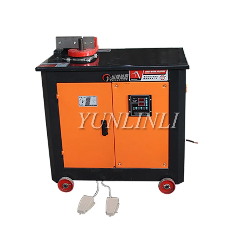 CNC Bending Machine High Speed Rebar Bender Iron/ Steel Bar Construction Building Hoop Bending Device GF25