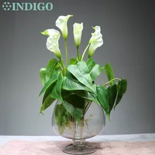 Белый Тюльпан Букет-(цветы+ 18 листьев) корень настоящий сенсорный Свадебный Открытый водонепроницаемый дисплей цветок искусственный дом