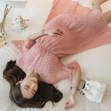 korean pregnancy Print Chiffon Maternity Dress 2019 Summer Korean Fashion Clothes for Pregnant Women Floral Pregnancy Clothing korean pregnancy Print Chiffon Maternity Dress 2019 Summer Korean Fashion Clothes for Pregnant Women Floral Pregnancy Clothing