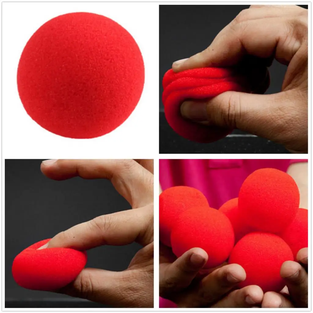 10pcs/lot high quality 4.5cm New Fashion Close Up Magic Sponge Ball