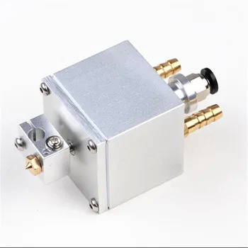 

1pcs silver anodized aluminum v6 liquid cooling mod water cooling V6 hotend 1.75mm 0.4mm nozzle