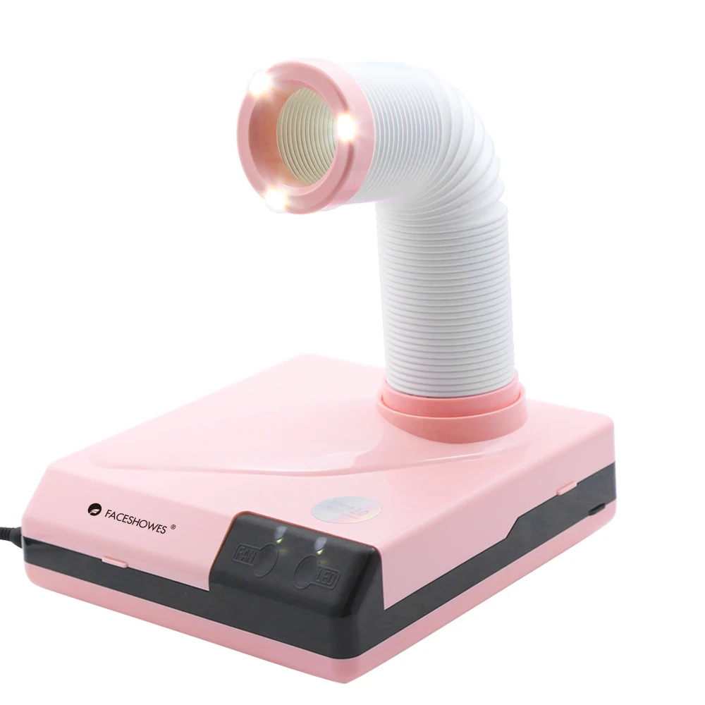 

60W Nail Dust Collector Manicure Machine Suction Nail Drill Dust Fingernail Dirt Professional Powerful Vacuum Cleaner