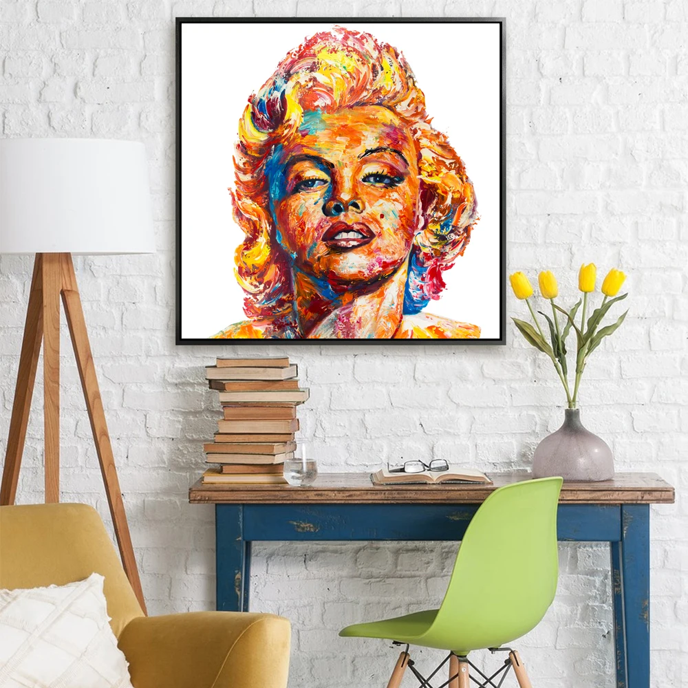 Spiksplinternieuw Beste Koop Moderne Kunst Paletmes Schilderij Marilyn Monroe GJ-43