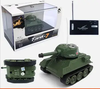 

Hot sell 777-215 Wireless control Military model toy tank 4CH Infrared Mini simulation RC Tank with LED Light for kids gift toy