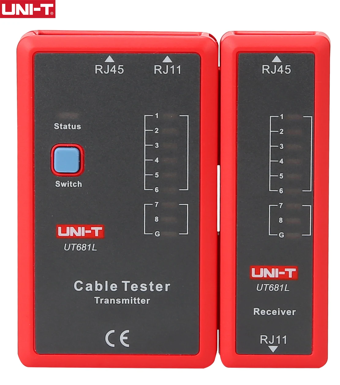 UNI-T UT681L HDMI كابل اختبار LAN السيارات شبكة LED اختبار إيثرنت الهاتف BNC HDMI إصلاح أداة