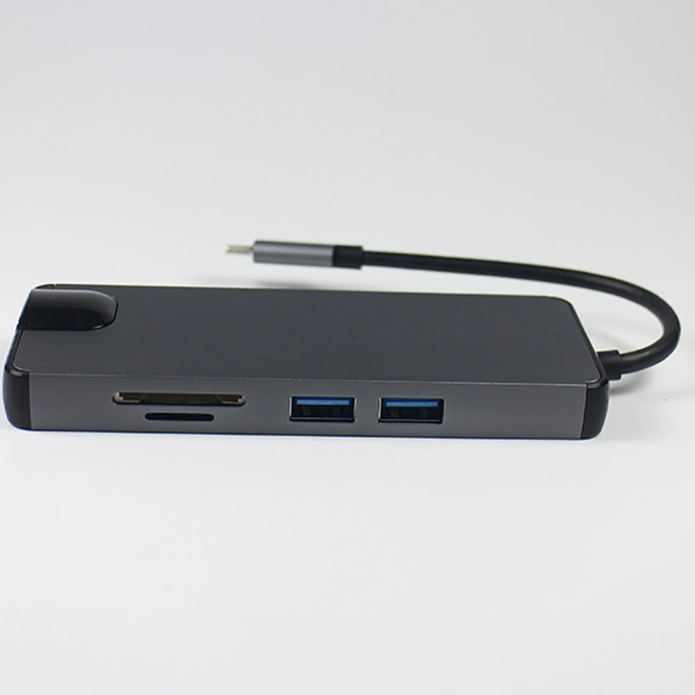 8 in 1 Type-C To HDMI 4