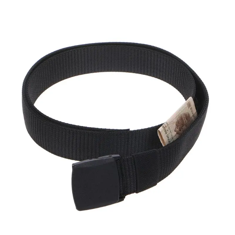 

Fashion Men Women Travel Security Nylon Belt Bum Bag Hidden Cash Pocket Anti-Theft Anti Pickpocket Fanny Waist Pouch Pack New