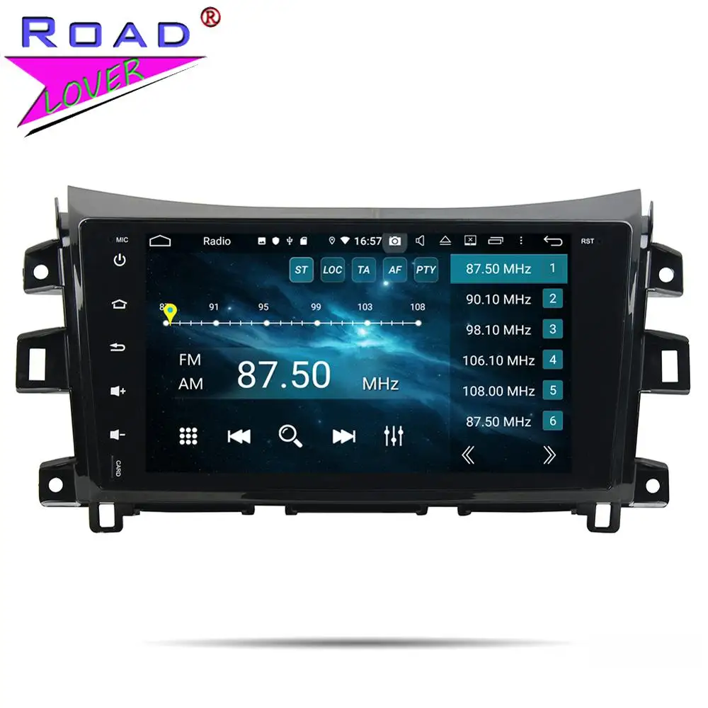 Sale Car Radio Android 9.0 DVD Player Autoradio For Nissan Navara 2016 Stereo GPS Navigation Magnitol 2Din Car Head Unit For Navara 5