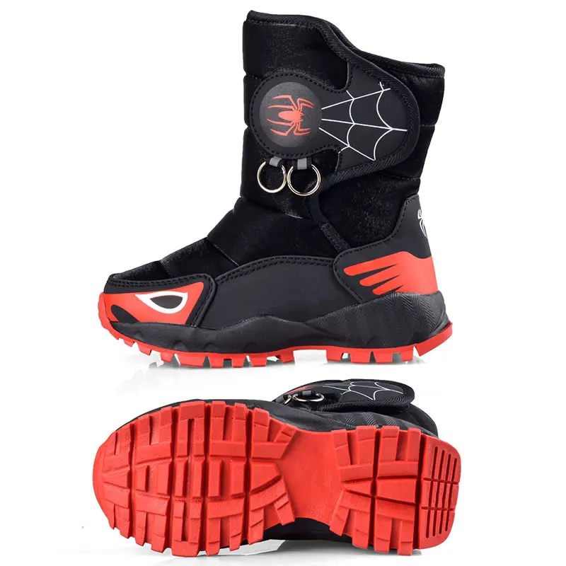 

Kids Boys Boots Winter Toddler Baby Fashion Cartoon Snow Boots Meisje Kids Warm Boots Outdoor Waterproof Non-slip Rubber Boots