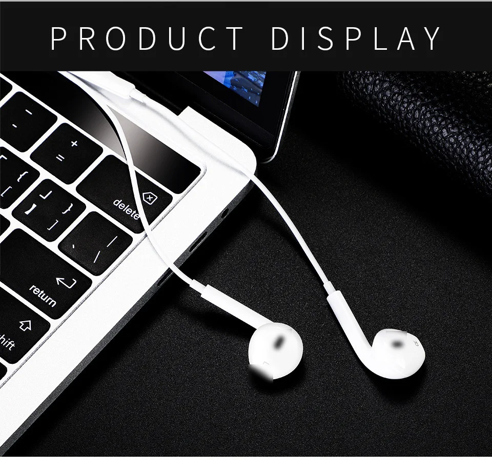 Earphones In-Ear Music 3.5mm for Android Subwoofer with wheat earplugs (9)