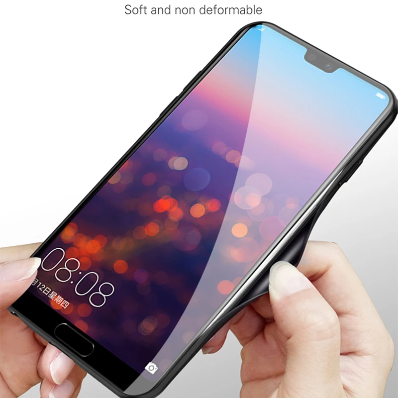 Ультратонкий матовый Мягкий Силиконовый ТПУ тканевый чехол для телефона Huawei P20 Pro