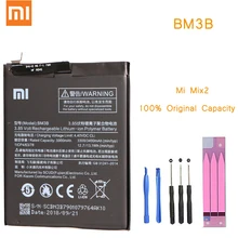 Аккумулятор для телефона mi x 2 2S Xiaomi mi x2 mi x2s BM3B батареи с розничной посылка Bateria для mi x 2 2s