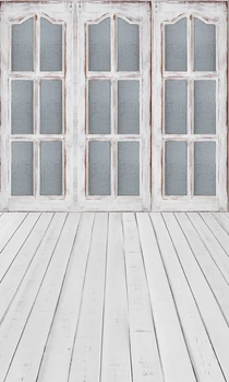 

HUAYI 3x6m seamless wood floor Backdrop photography backdrops photo background vinyl backdrop wood door XT-6402