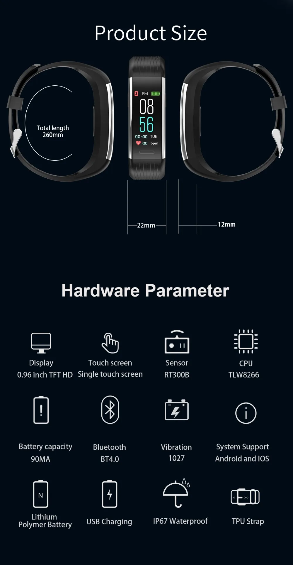 R1 Смарт часы bluetooth спортивный браслет сердечный ритм кровяное давление кислород монитор сна напоминание носимые устройства