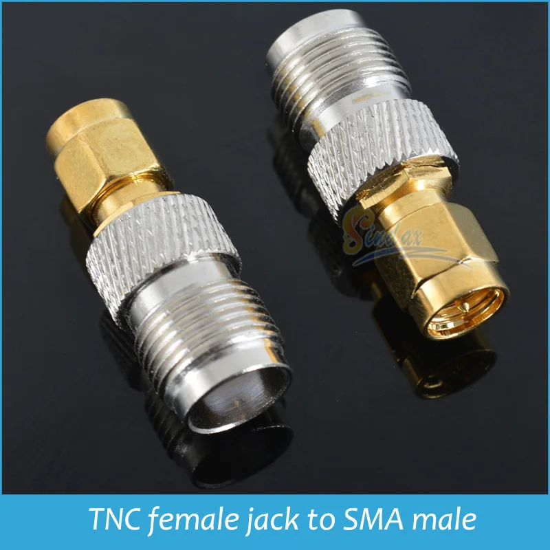 

Sindax TNC Female Jack To SMA Male Plug TNC-K/SMA-J TNC Connectors RFcoaxial Adapter Connector 10PCS