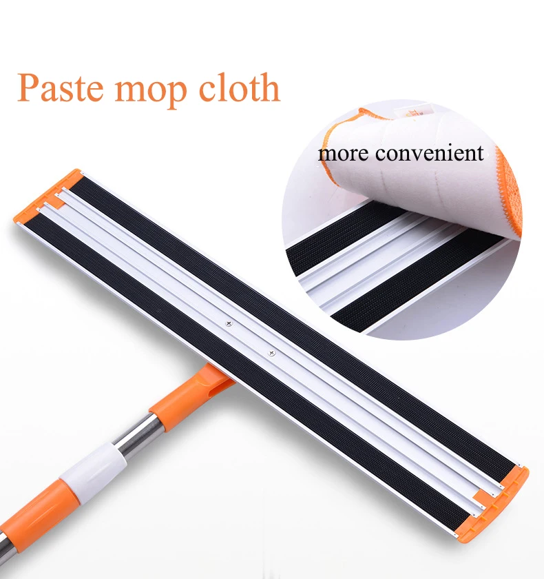 Flat mop High quality aluminum alloy mop floor mop cleaning tool Stainless steel rod