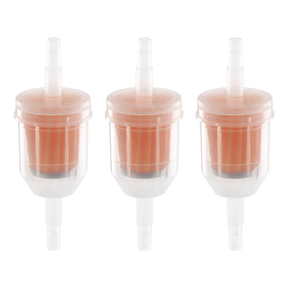 

3Pcs Motorcycle Petrol Gas Fuel Gasoline Oil Filter for Scooter Motorcycle Moped Scooter Dirt Bike Kart oil fuel filter