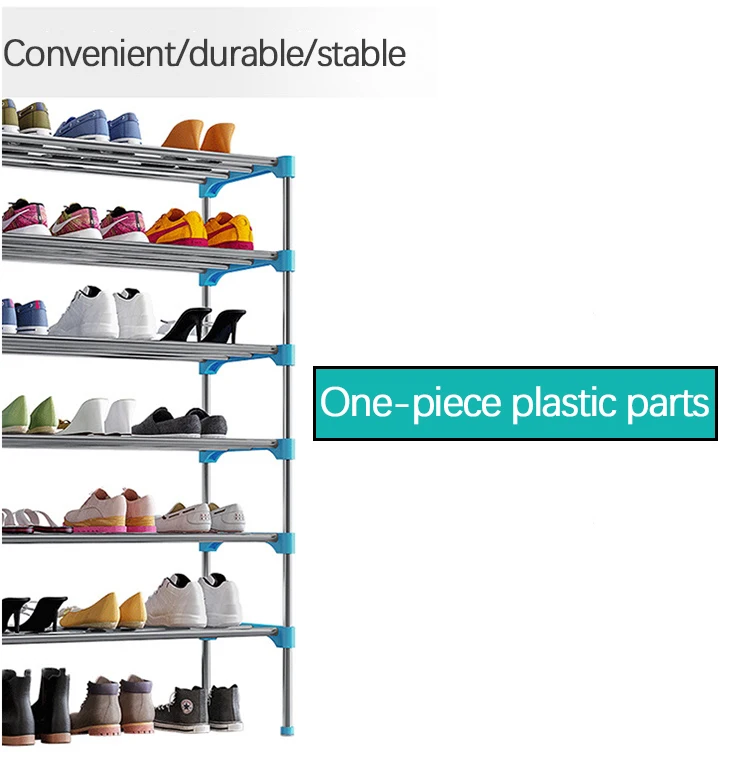 Многослойная полка для обуви, легкая сборка, органайзер для хранения обуви, полка, шкаф для хранения обуви, мебель для дома, гостиной