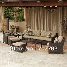 Стиль Крытый плетеная мебель