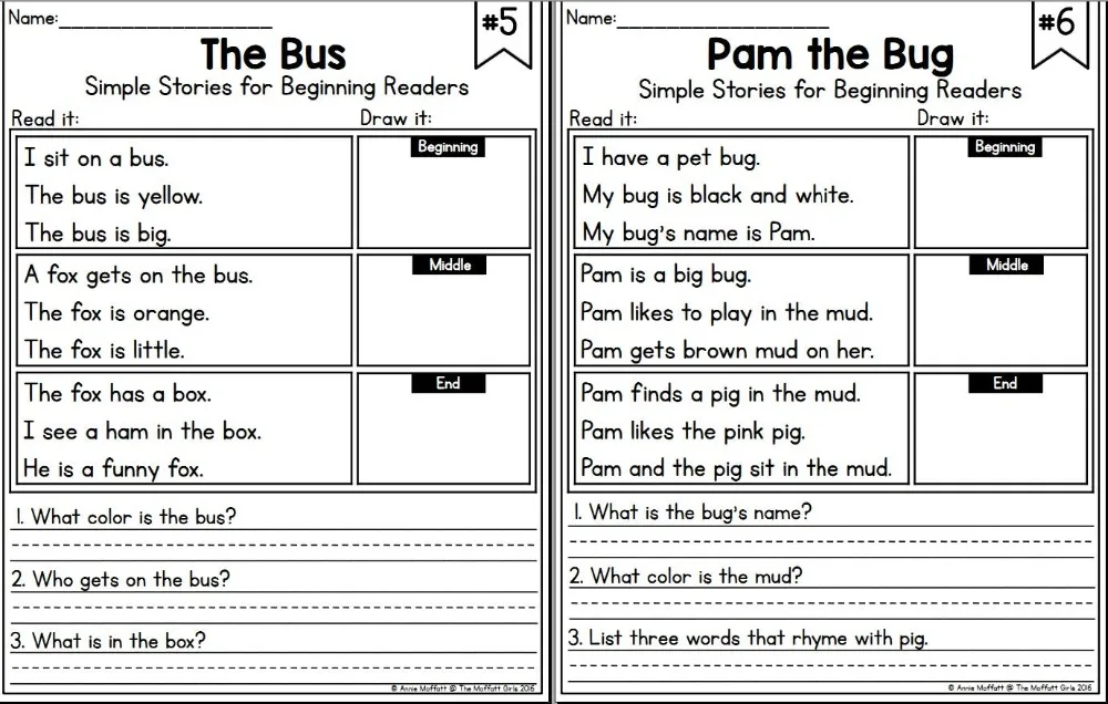 simple english stories to read