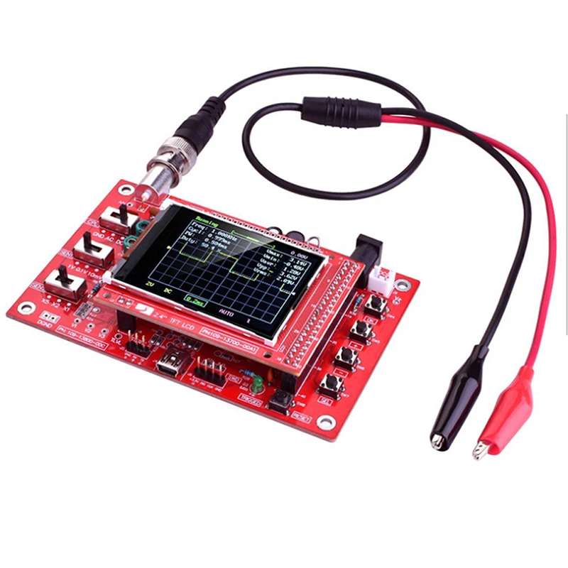 

Fully Assembled DSO138 Open Source 2.4" TFT Digital Oscilloscope (1Msps) With FREE Probe