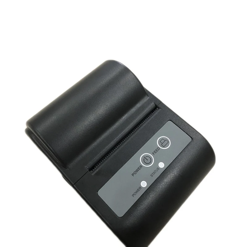 2 дюйма Android Мини POS принтер Bluetooth Портативный Термальность штрих код QR этикетки 58