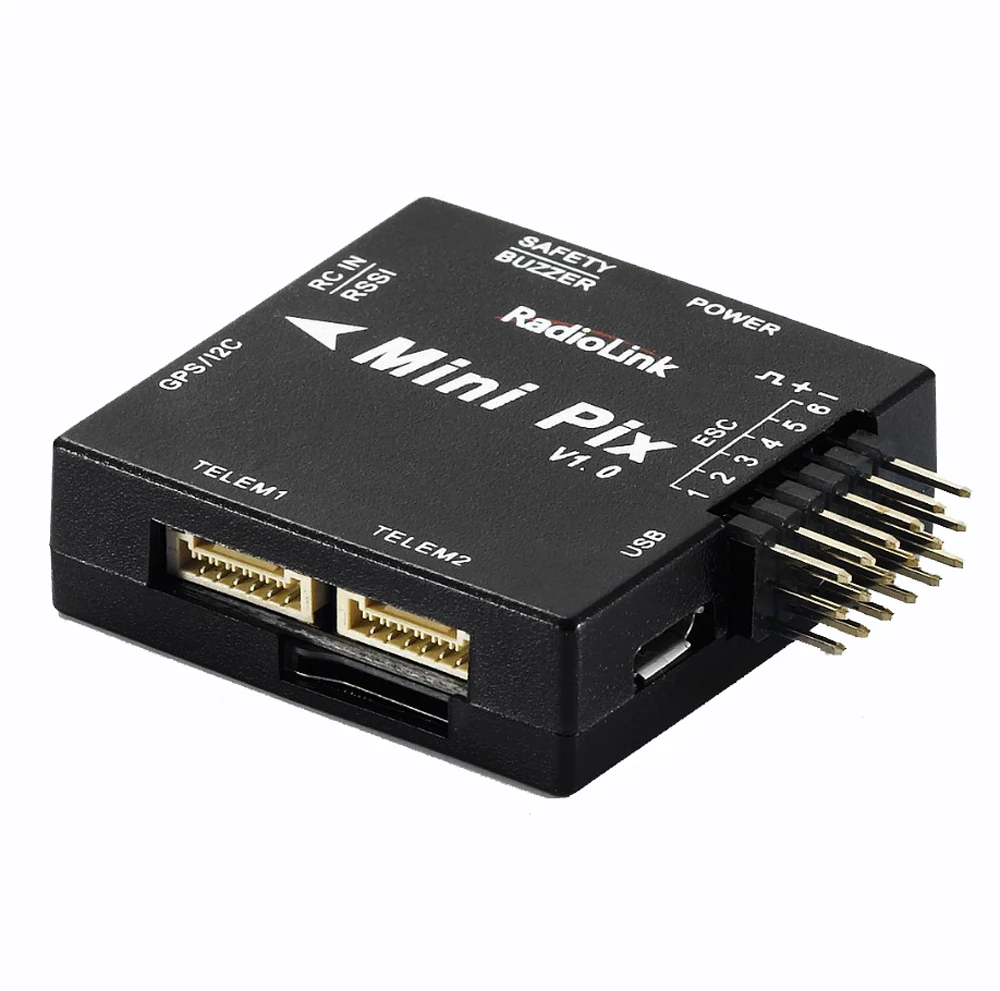 

Radiolink Mini PIX M8N GPS Flight Controller Vibration Damping by Software Atitude Hold for RC Racer Drone AFT Accessory
