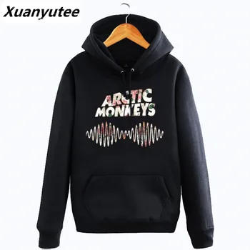 

Arctic Monkeys Mens Winter Cotton Hoodie England Rock band Hooded Pullover Jacket Womens Fashion Style Harajuku Sweatshirts 2XL