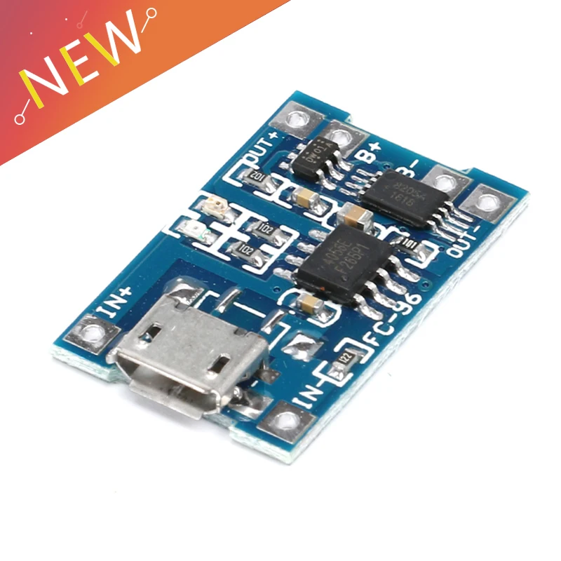 5 в 1 а Micro USB 18650 литиевая батарея зарядная плата модуль зарядного устройства +
