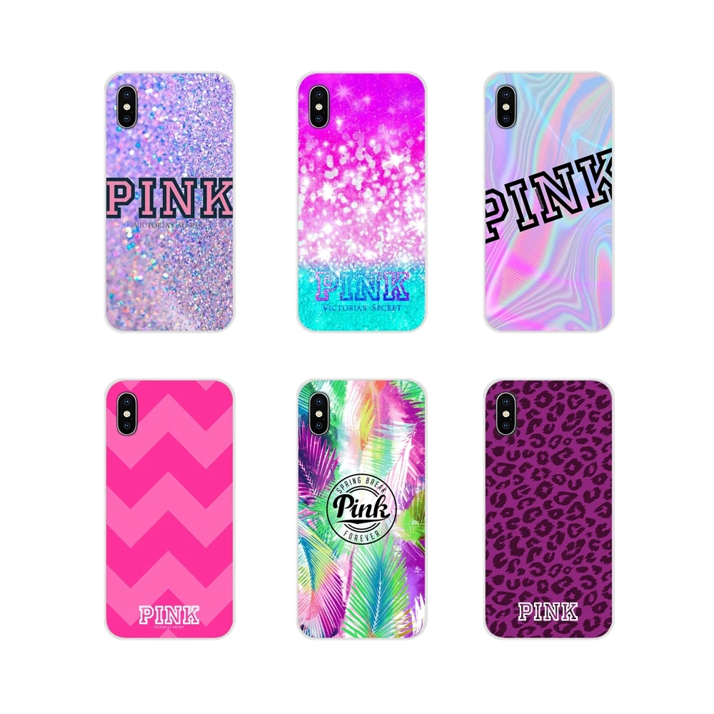 

Accessories Phone Cases Covers For Motorola Moto X4 E4 E5 G5 G5S G6 Z Z2 Z3 G3 G2 C Play Plus girly fashion pink