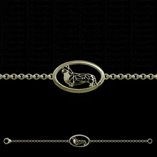 Вельш корги пемброк(с хвост) браслет собака ювелирные изделия-12 шт./лот