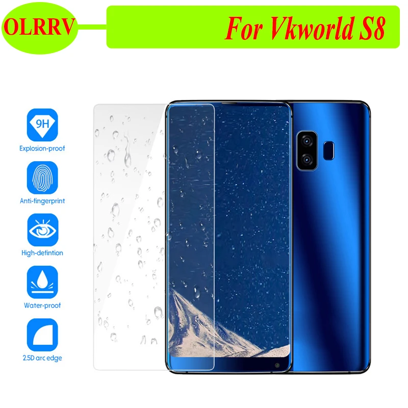 OLRRV For Vkworld S8 Tempered Glass Front Film Screen Protector 5.99 inch Toughened Phone Cover | Мобильные телефоны и