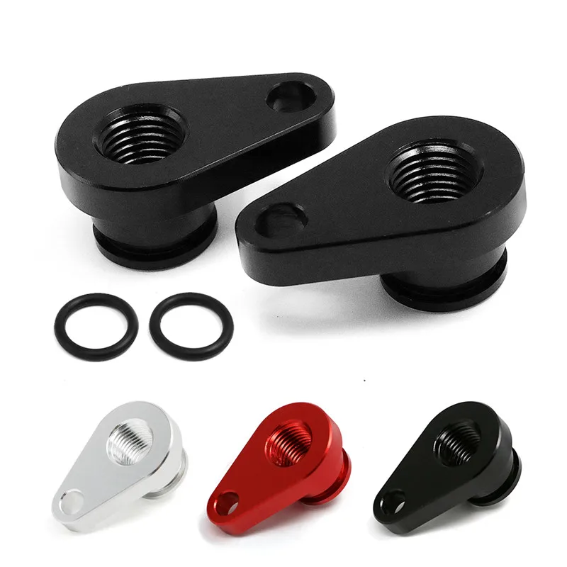 551625 Re Route Hose Adapters For GM Duramax Diesel LBZ LMM LLY 1/4" NPT Fuel Injection Reroute Adapters w/ O-rings Car Styling