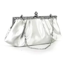 Ivory Party Clutch Bag Bankett Handtasche Kleid Hochzeit Tasche