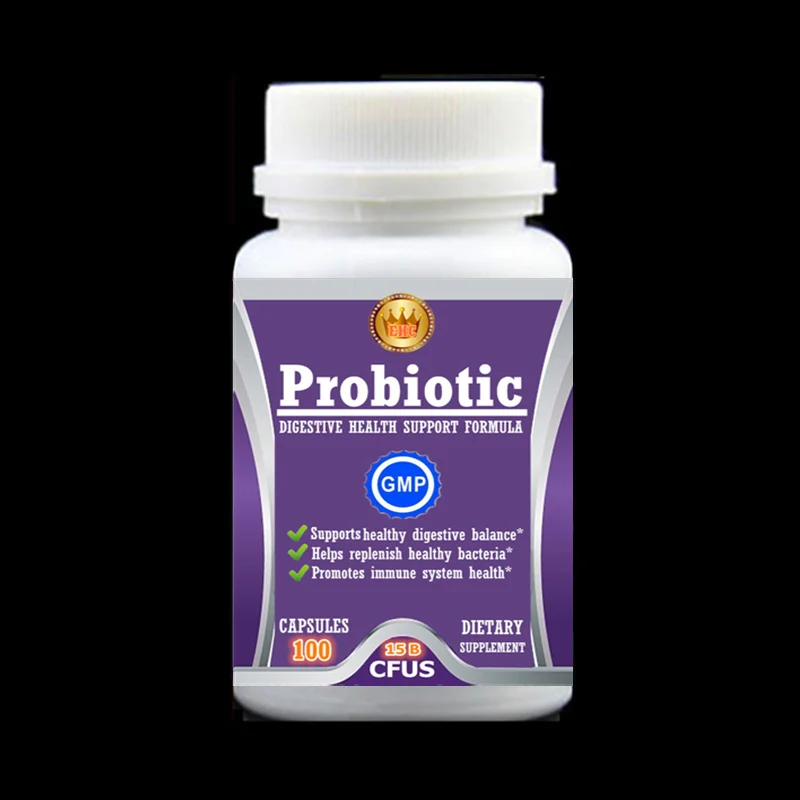 

15 billion Probiotic Supplement,Support healthy digestive balance,Help replenish healthy bacteria,Enhance immunity 100pcs/bottle