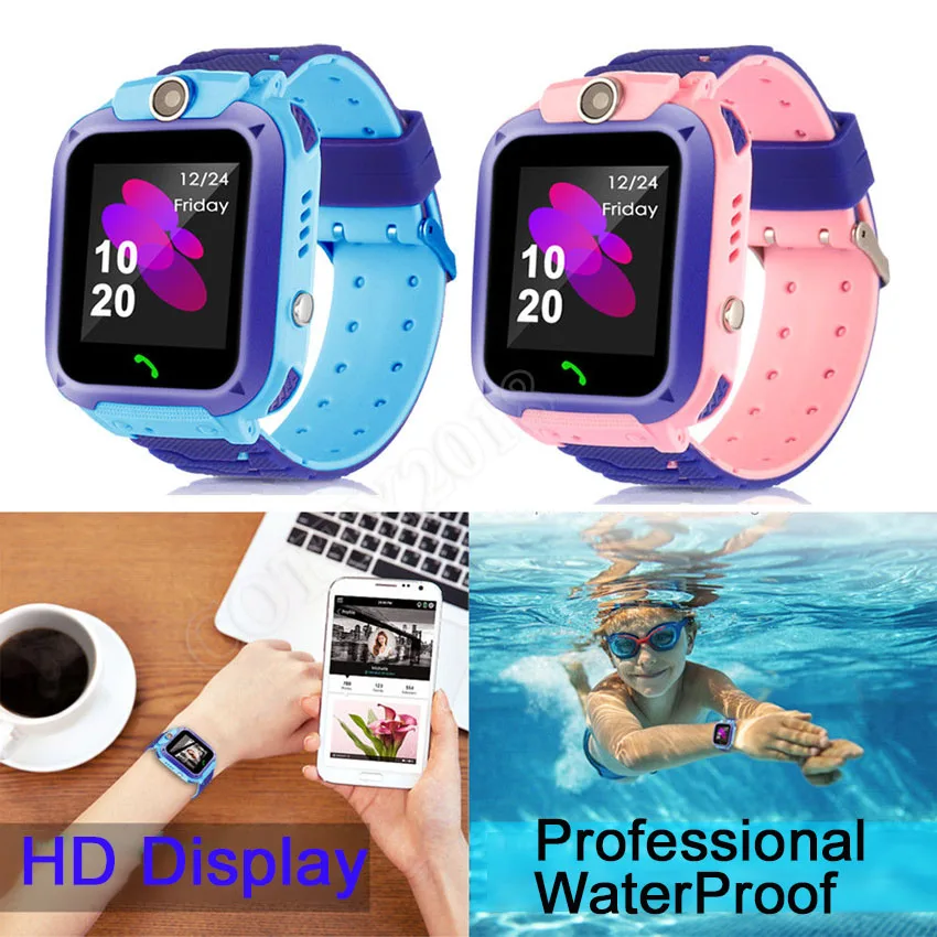 Смарт часы Funelego 2019 для детей IP68 GPS SOS местоположение Setracker Apple iPhone Android