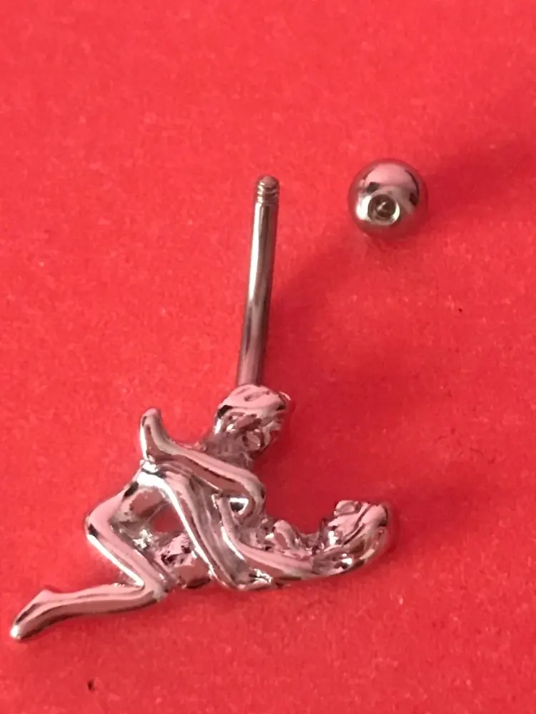 

1pc Fashion Belly Button Ring Dangle Navel Body Jewelry Piercing Sexy Women Stainless Steel