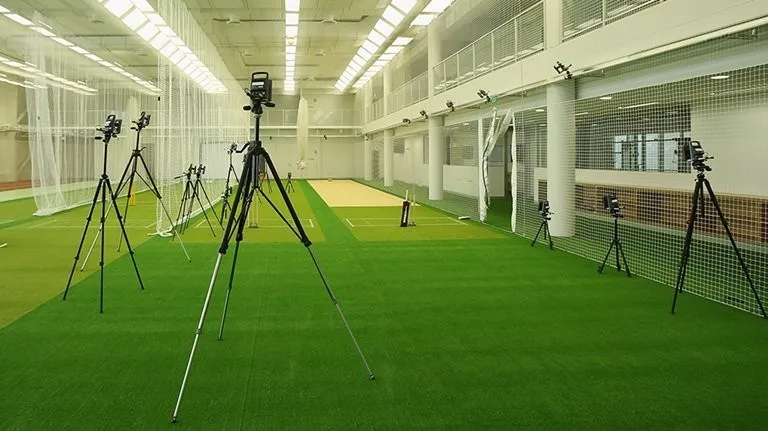 Campo de treinamento indoor cricket grama artificial