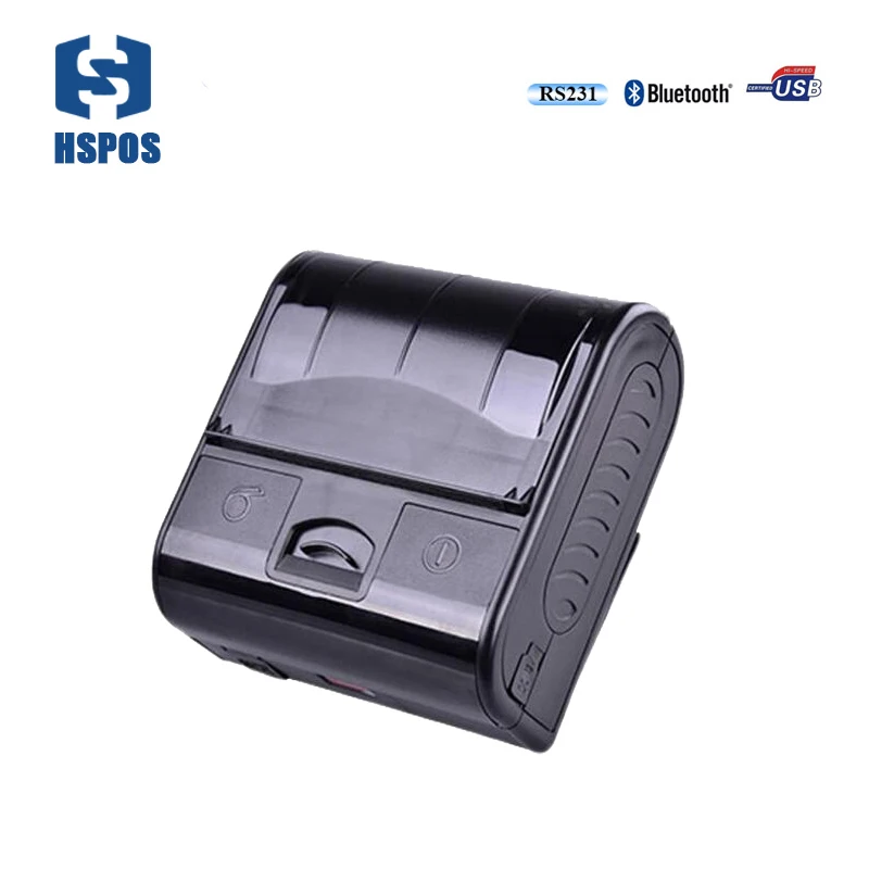 80mm impresora portatil bluetooth pos thermal RS 232 USB roll printer support Windows Android mobile phone high quality|mobile printer|roll