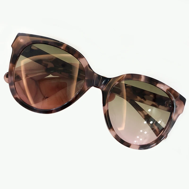 Vintage Fashion Cat Eye Sunglasses New Women Sunglasses With Packing Box Acetate Frame UV400 Protection Lens Eyewear Shades