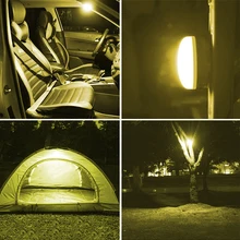 Lumiparty Мини светодиодный тент для кемпинга ручной подвесной на батарейках светодиодный лампа для тента на кемпинге лампа фонарь